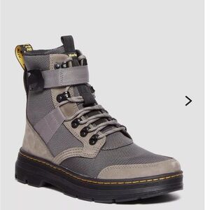 Dr. Martens Gray and Brown Men's Boots
